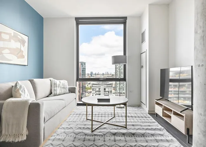 West Loop 1Br W Wd Gym Lounge Nr L Chi-780