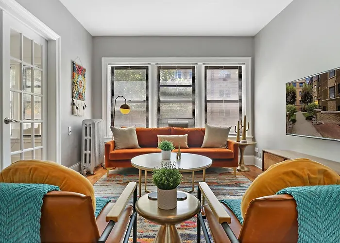 Modern 3Br Apt In Boystown, 12-Min Walk To Wrigley - Stratford 1S