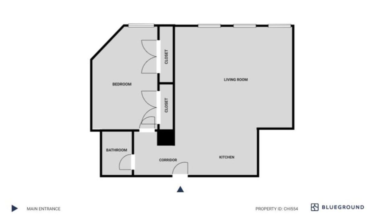 Gold Coast 1br W Doorman Gym 2 Blocks To L Chi-554 Apartment *
