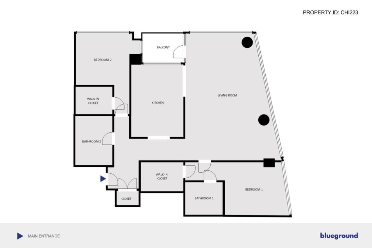 Apartamento Loop 2br W Gym Pool Nr Financial District Chi-223