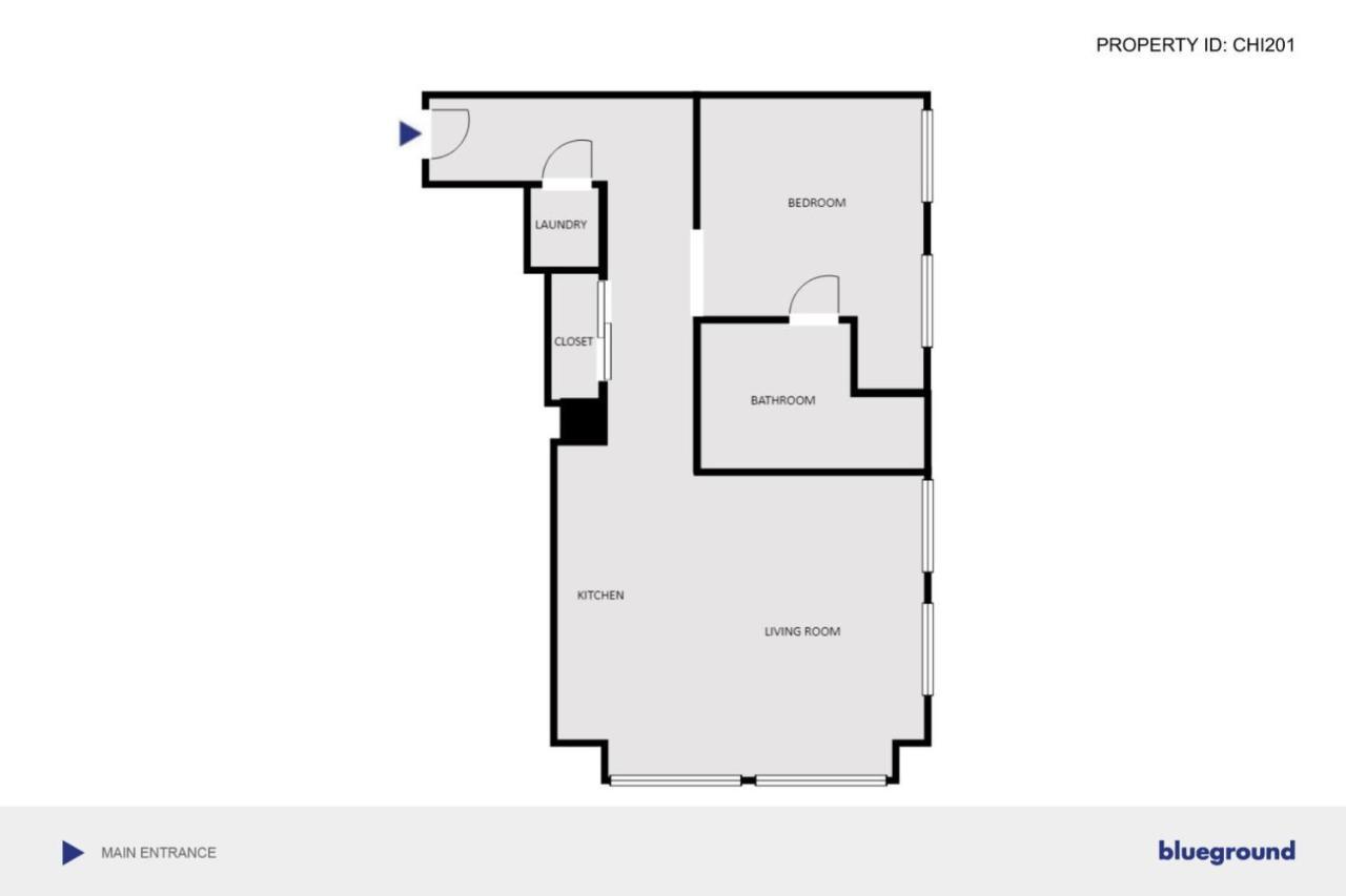 Loop 1br W Gym Roofdeck Nr Financial District Chi-201 *
