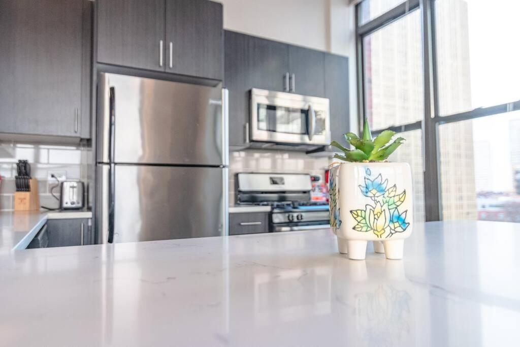 South Loop 2br Corner Unit With Natural Light, Optional Parking And Guest Access Near Downtown And Mccormick Place * Chicago