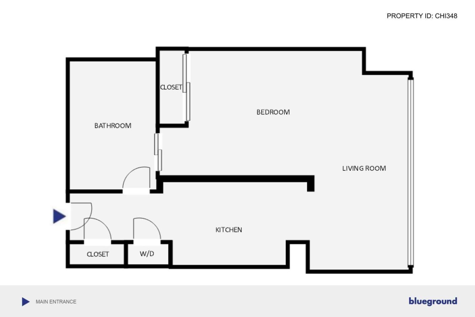 S Loop W Gym 1 Block From Cta Train Chi-348 Apartamento