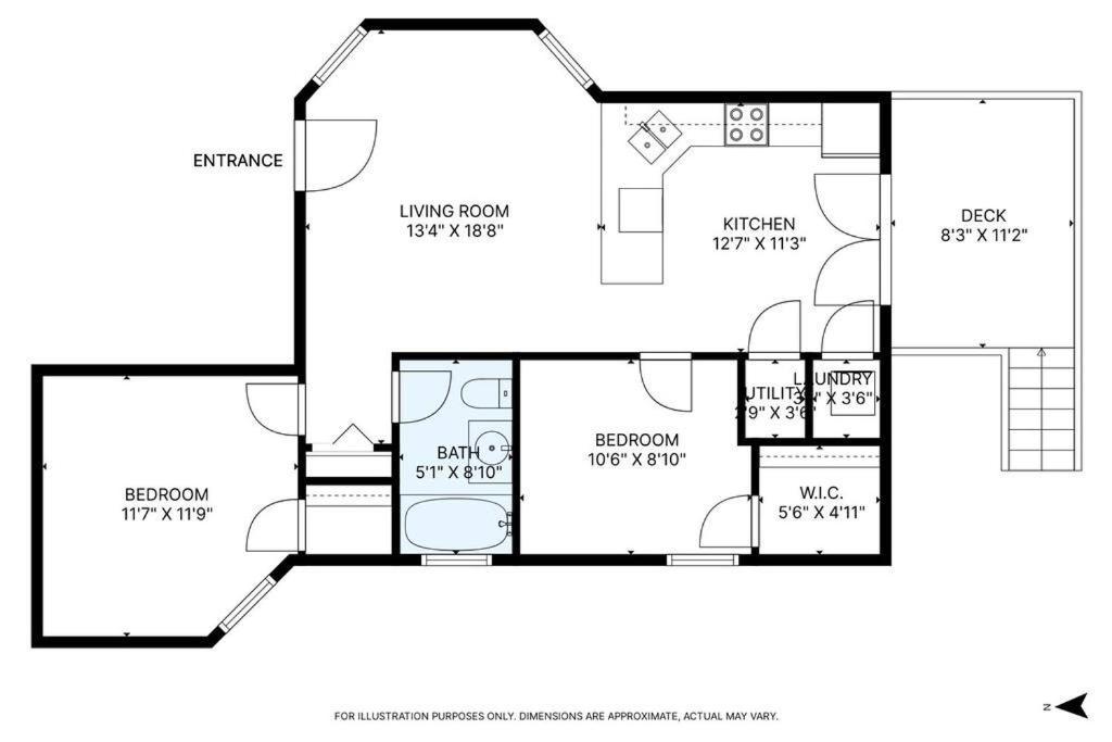 Apartment New! 1 Garage Spot Included! Near Brown Line! North Center/st. Ben's Location!
