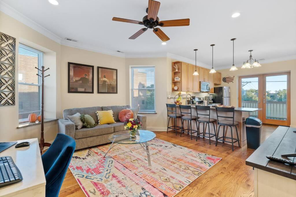 New! 1 Garage Spot Included! Near Brown Line! North Center/st. Ben's Location! Chicago