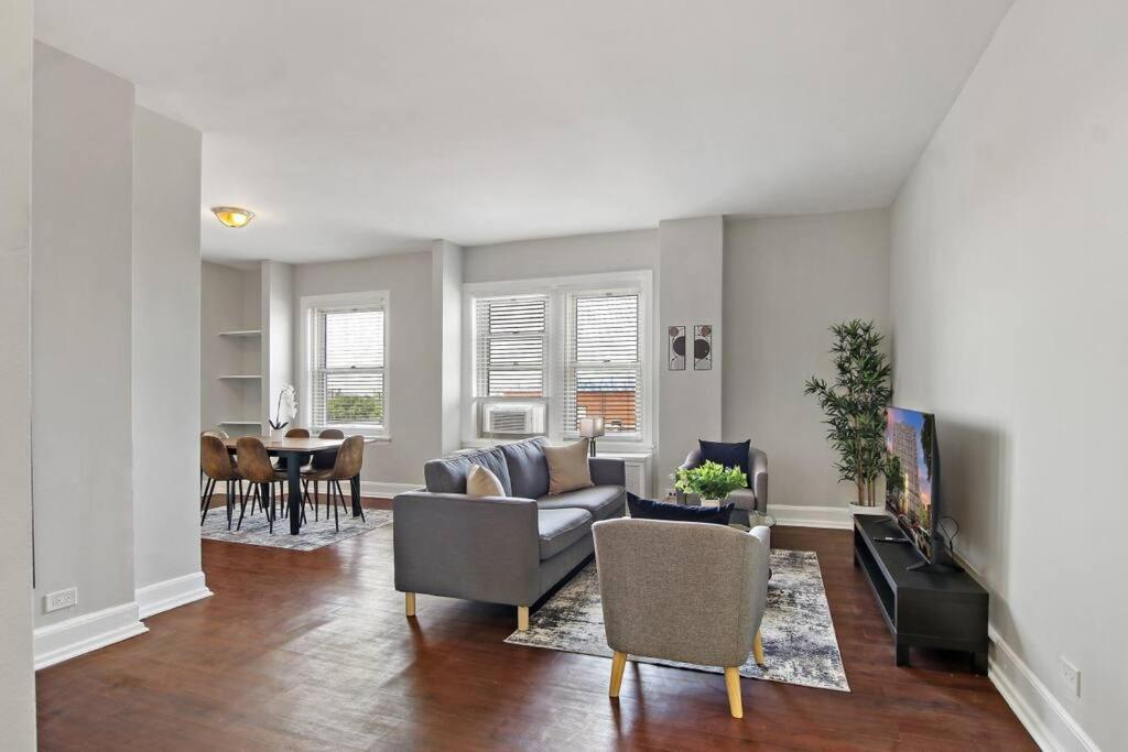Apartamento Sleek & Spacious 3br - Hyde Park 1004 Chicago