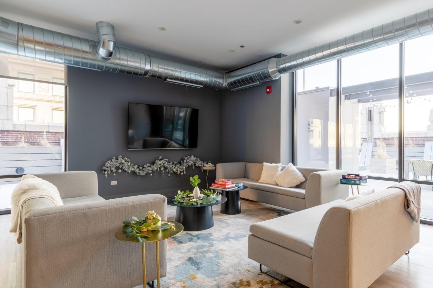 Apartment Loop 1br W Fitness Center Nr W Loop The L Chi-194 *