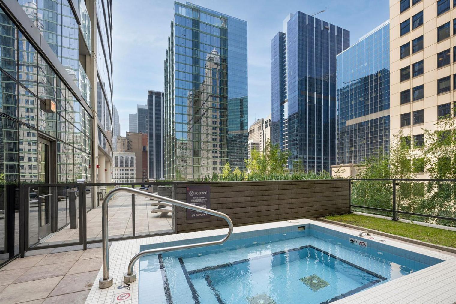 Loop 2br W Gym Pool Nr Financial District Chi-223 Apartamento *