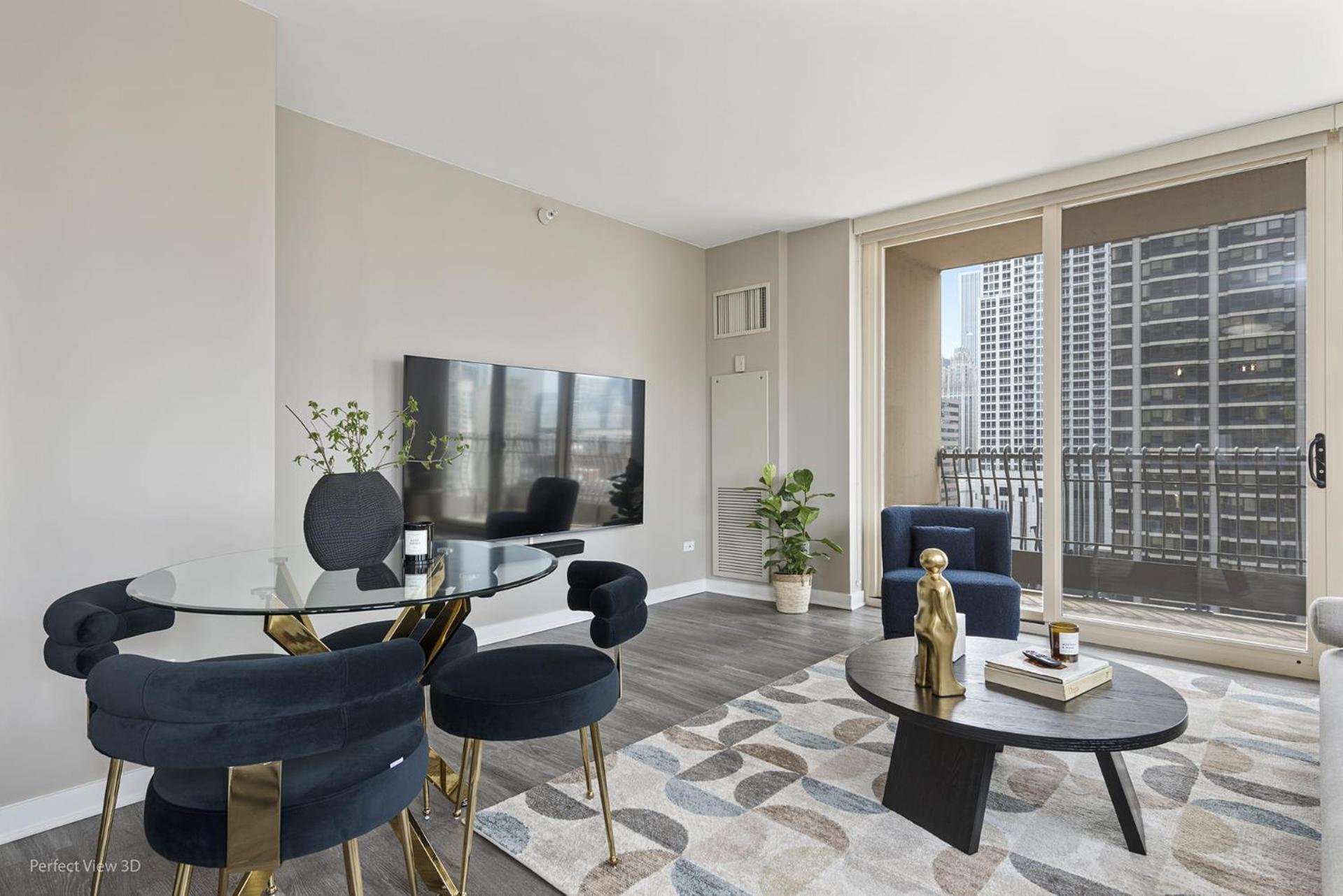 The Bernardin Gold Coast Luxury Near Magnificent Mile Apartment Chicago