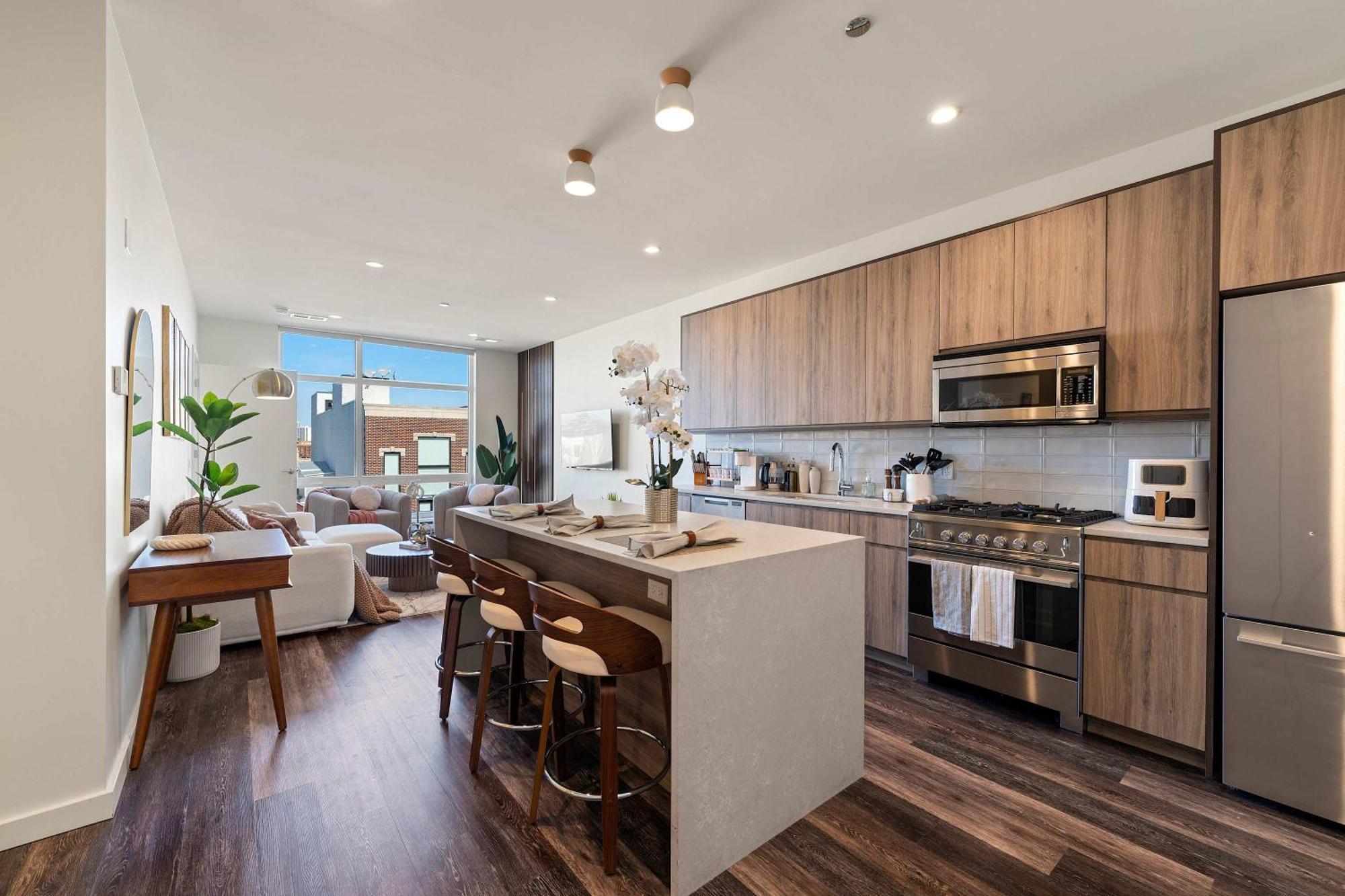 Apartment Luxury 2bd-2ba View-gym-rooftop