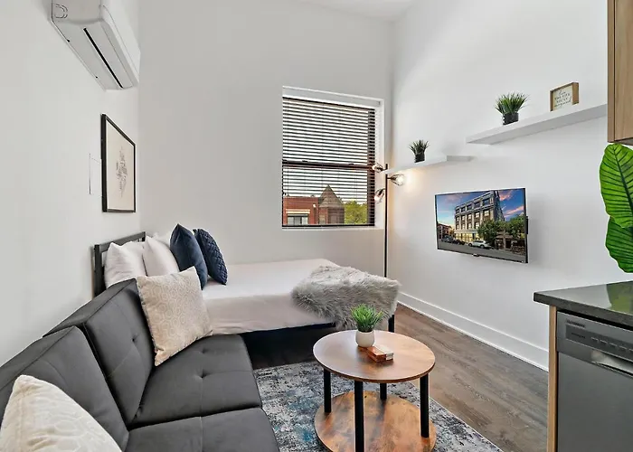 Stylish Apt With A Modern Kitchen - Wilson 418