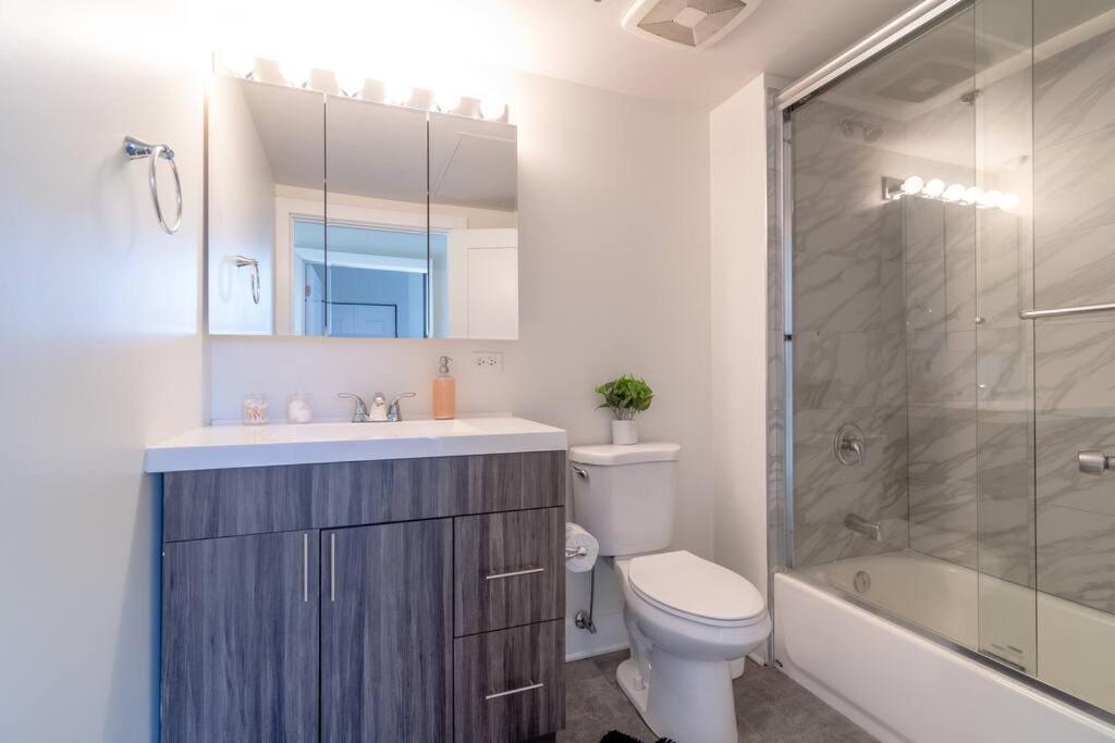 Mccormick Place Stylish Corner Unit With Optional Parking, Gym Access That Sleeps Up To 6
