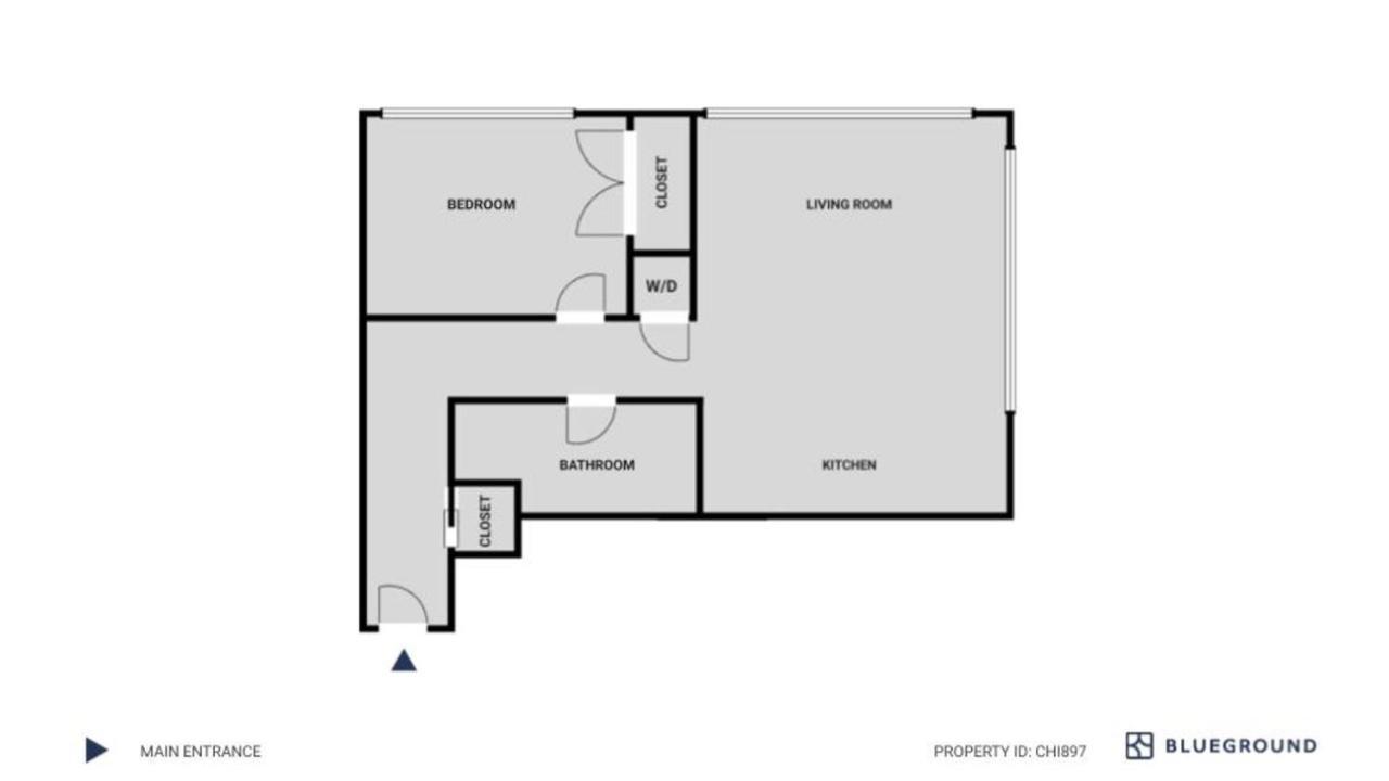 River North 1br W Gym Lounge Roof Nr Riverwalk Chi-897 Apartamento *