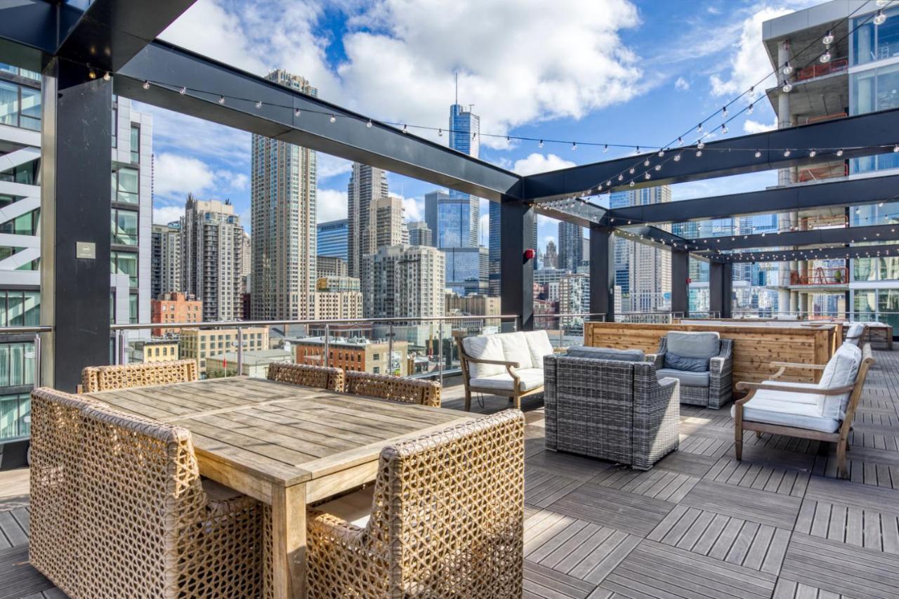 River North 1br W Gym Lounge Roof Nr Riverwalk Chi-897 Apartamento *
