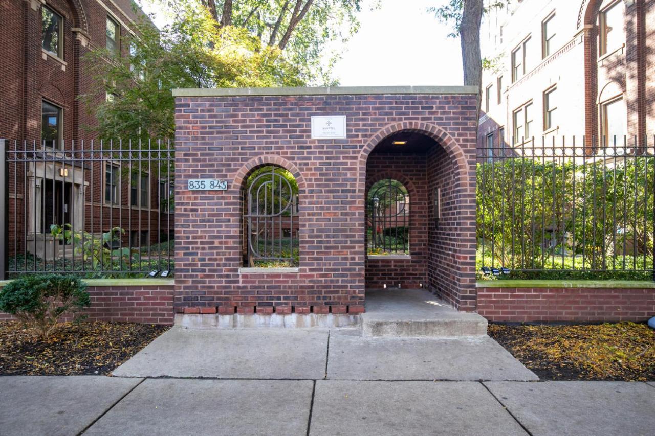 Lakeview 2br W Courtyard Wd 2 Blocks To L Chi-517 Apartamento *