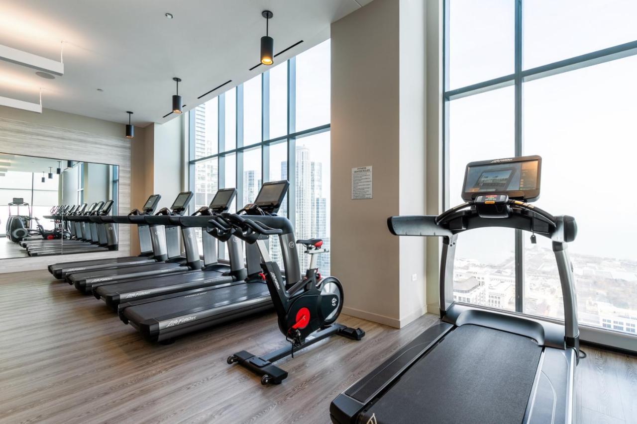 S Loop 1br W Pool Gym Roof 1 Block To L Chi-431 Apartment *