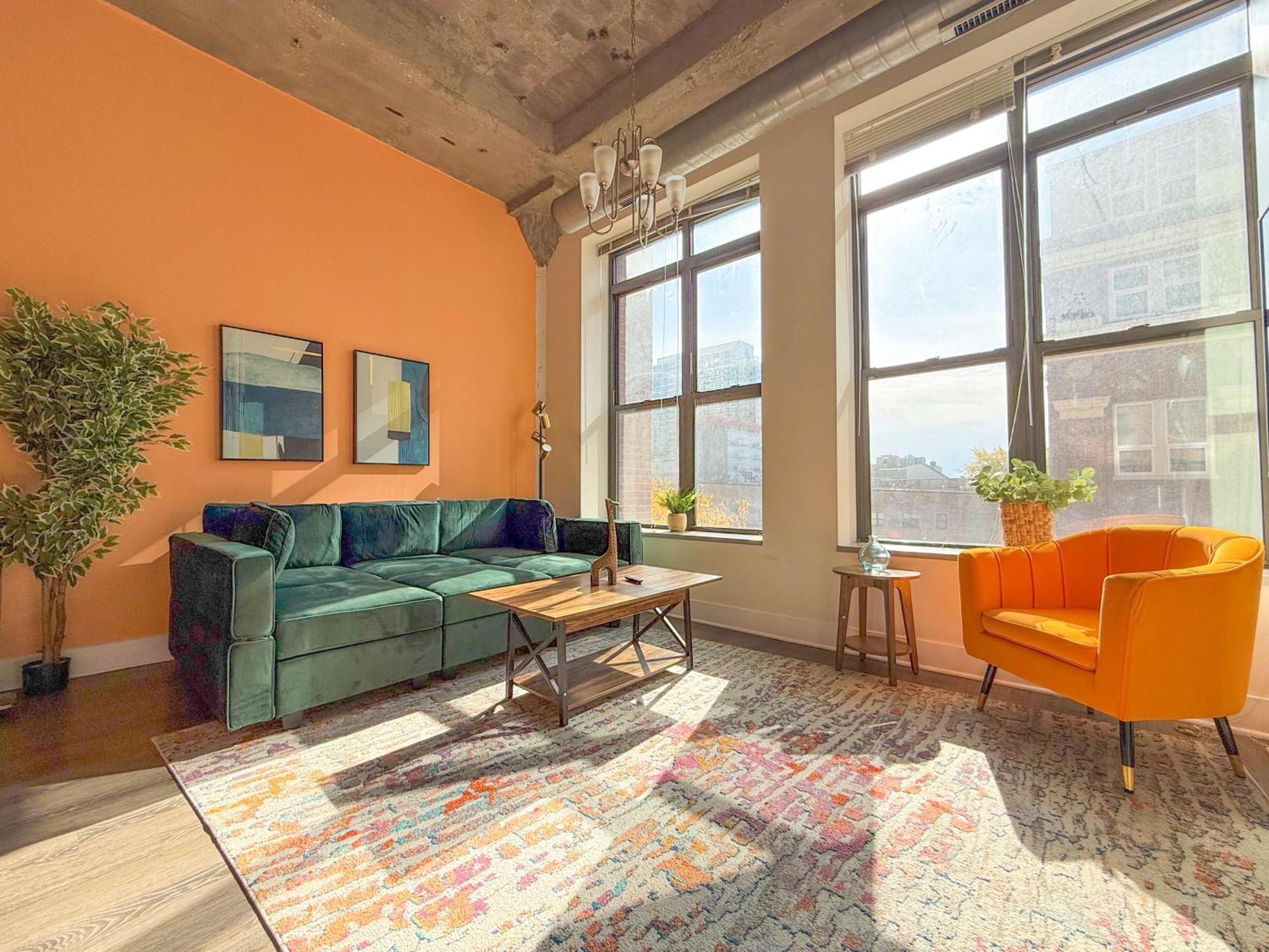 Mccormick 2b-2ba For Up To 8 Guests With Optional Parking & Gym Apartamento Chicago