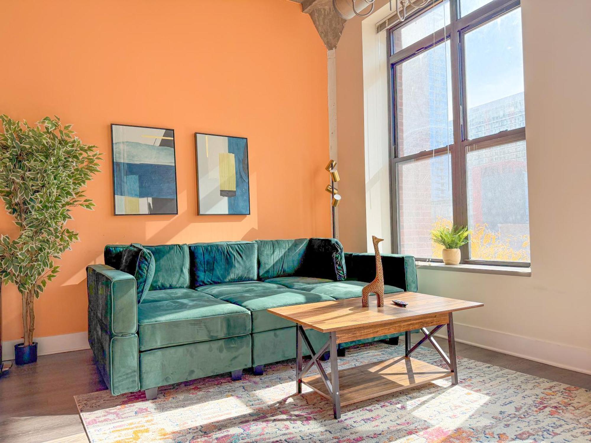 Apartamento Mccormick 2b-2ba For Up To 8 Guests With Optional Parking & Gym Chicago