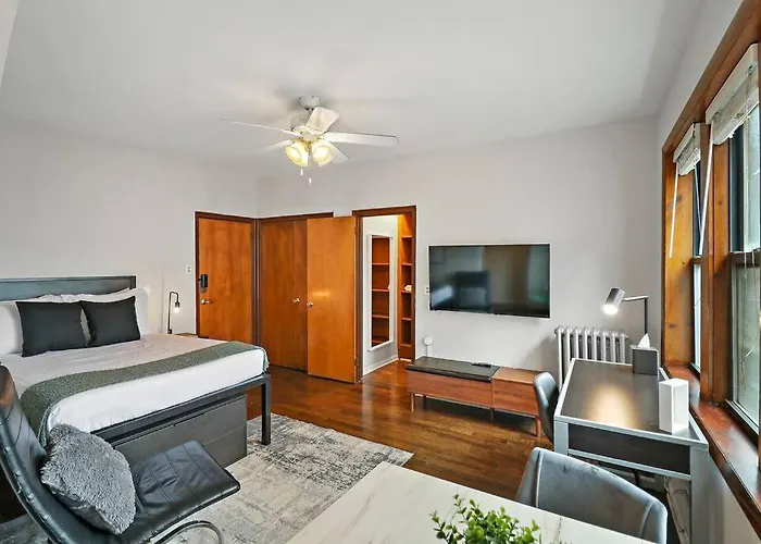 Stylish Studio Apt In Chicago - Dorchester 209
