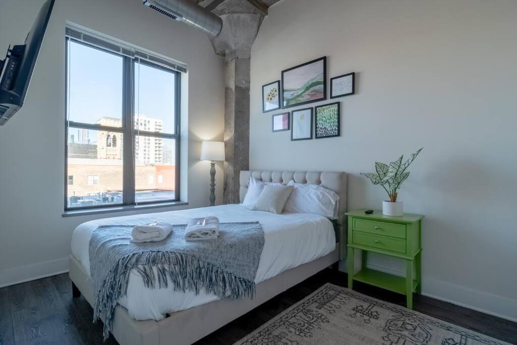 Mccormick Place Skyline View 2br-2ba With Optional Parking For 8 Guests * Chicago