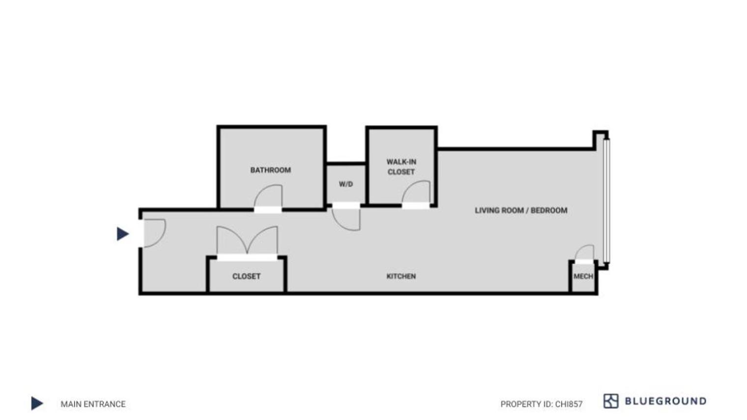 Apartment South Loop Studio W Pool Gym Nr Grant Park Chi-857 Chicago