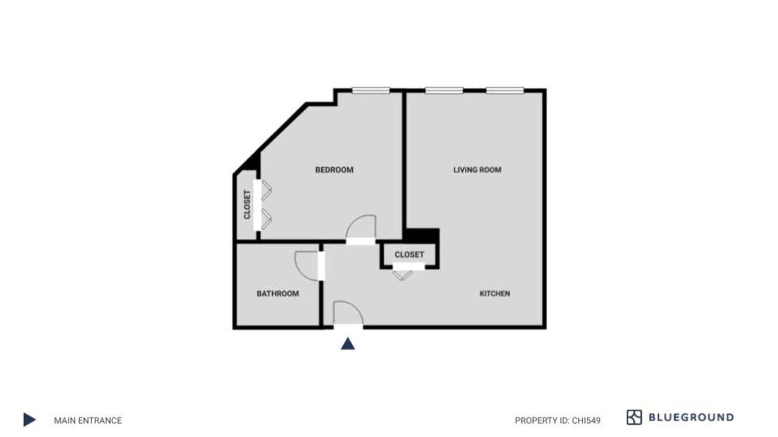 Gold Coast 1br W Doorman Gym 2 Blocks To L Chi-549